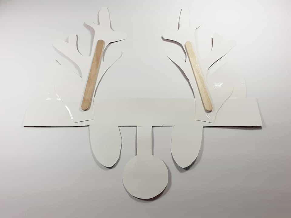 Printable Reindeer Antlers