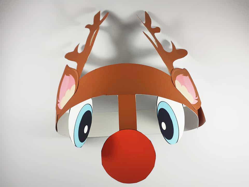 Printable Reindeer Antlers