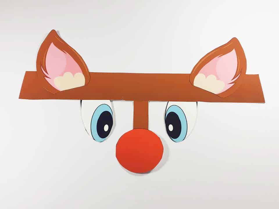 Printable Reindeer Antlers