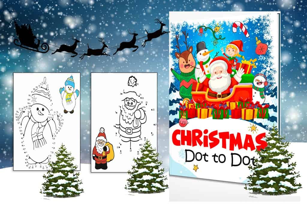 Christmas Dot to Dot Puzzle Book FREE Download 2