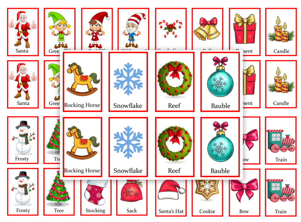 Christmas Pair Games for Free