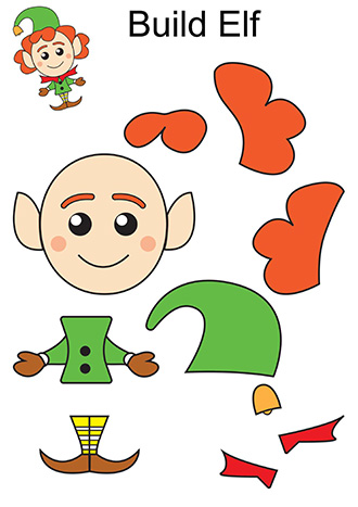 printable elf cut out