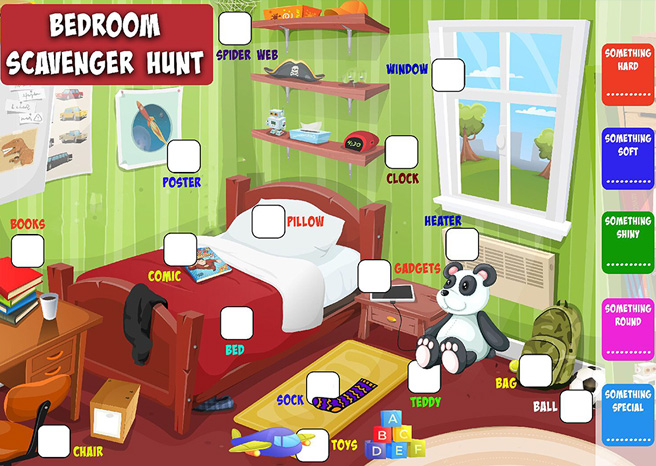 indoor scavenger hunts for kids pdf