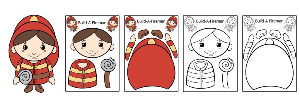 Paper Cut Out Characters
