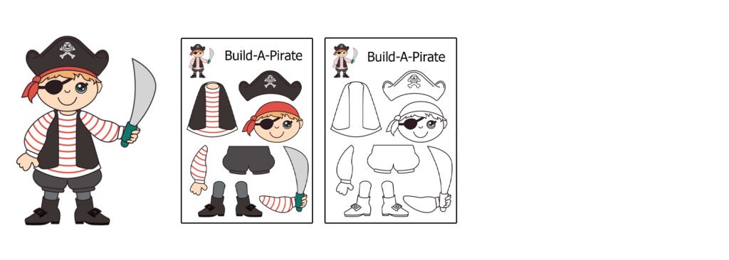 Paper Cut Out Characters