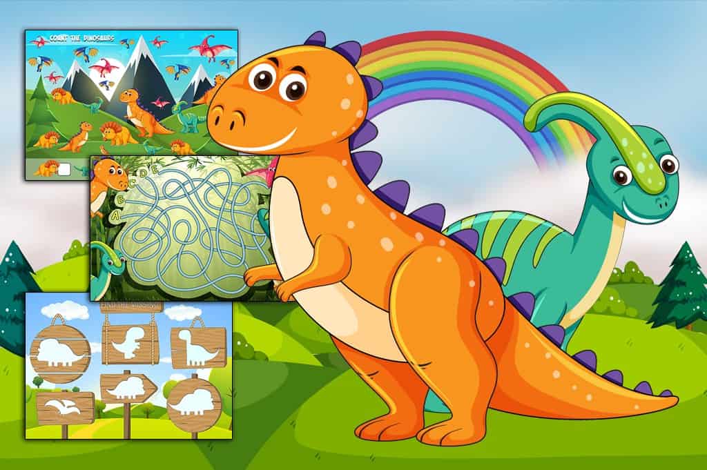 Prehistoric Activities Worksheets: Learn While You Play!