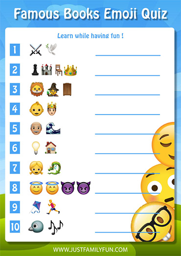 answers to the emoji game