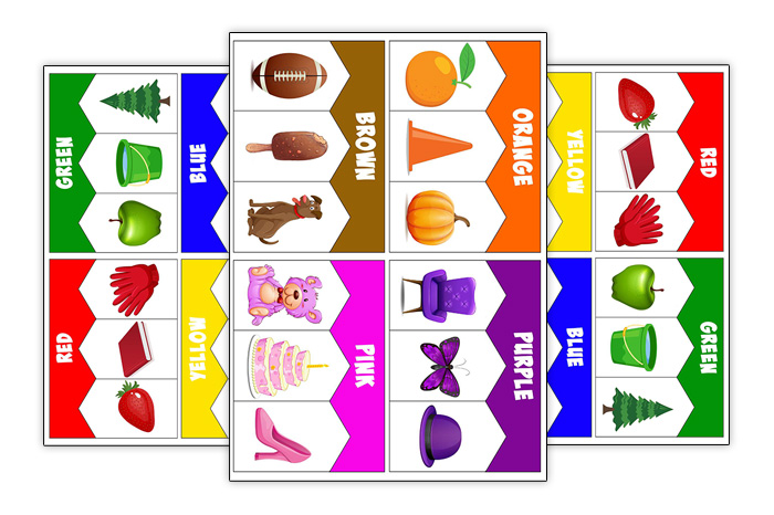 prescholl color puzzle
