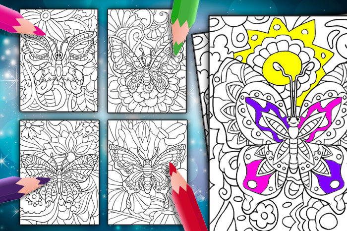 Free Printable Butterfly Best Colouring Pages For Kids 1