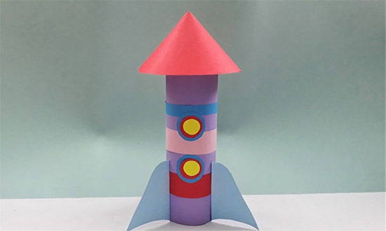 how to make a paper rocket ship