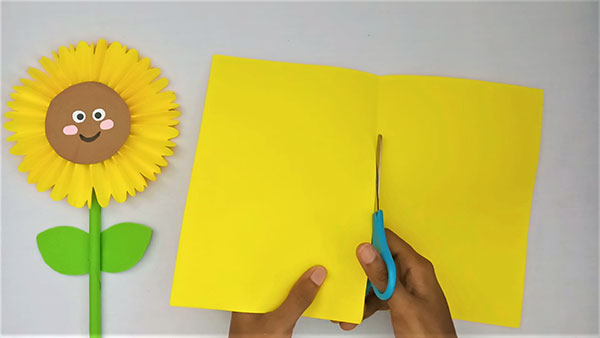How To Make Paper Sunflower