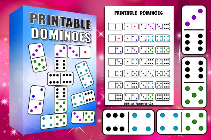 Fun Dominoes Game Free Downloadable Printable Dominoes Pdf Just 
