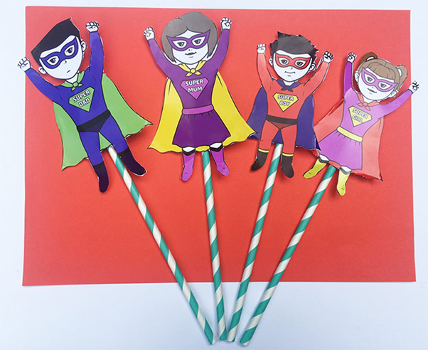 How To Make A Paper Straw Flower Craft - Raising Little Superheroes