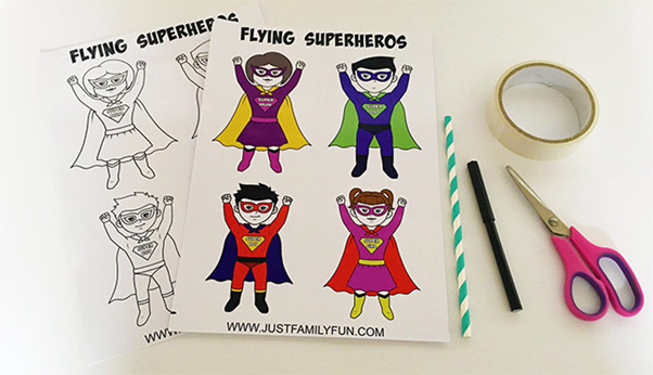 How To Make A Paper Straw Flower Craft - Raising Little Superheroes