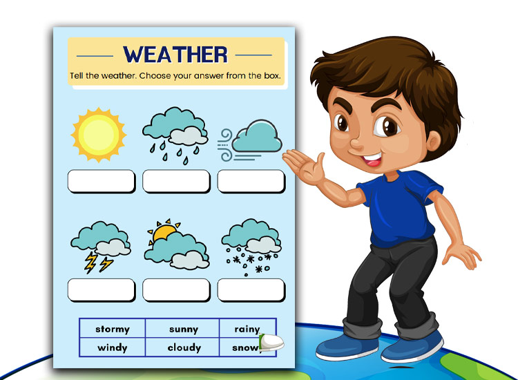 weather worksheet for kids