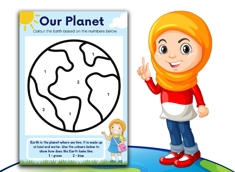 our planet worksheet