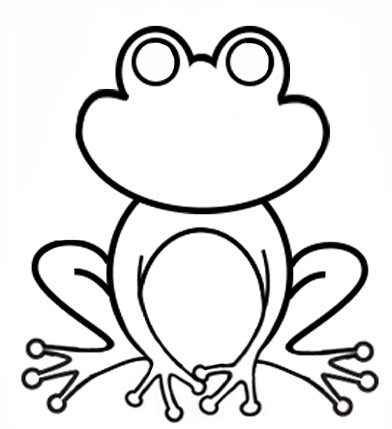 frog outline