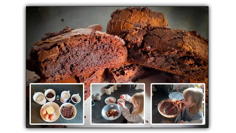 Easy Chocolate Brownie Recipe for Kids