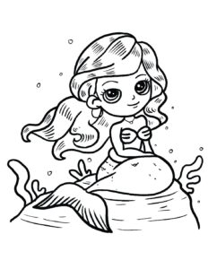 mermaid colour in pages