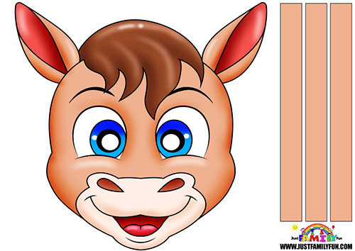 Free Printable Horse Face Mask Templates