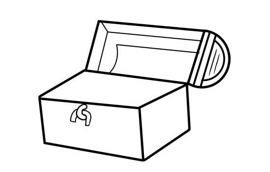 How to Draw a Treasure Chest Step by Step Guide 2