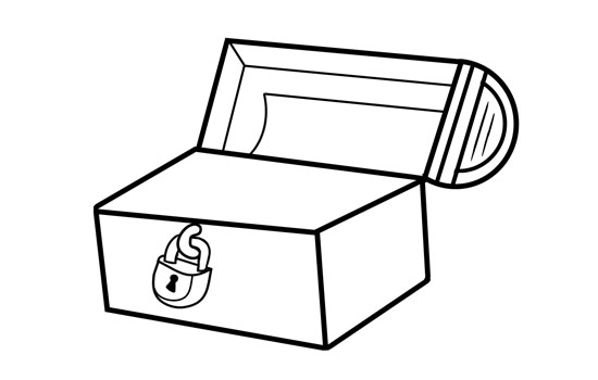 How to Draw a Treasure Chest Step by Step Guide 3