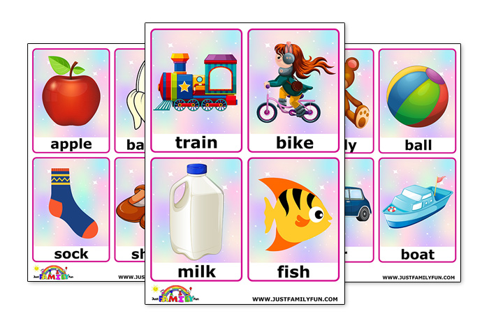 printable first word flashcards