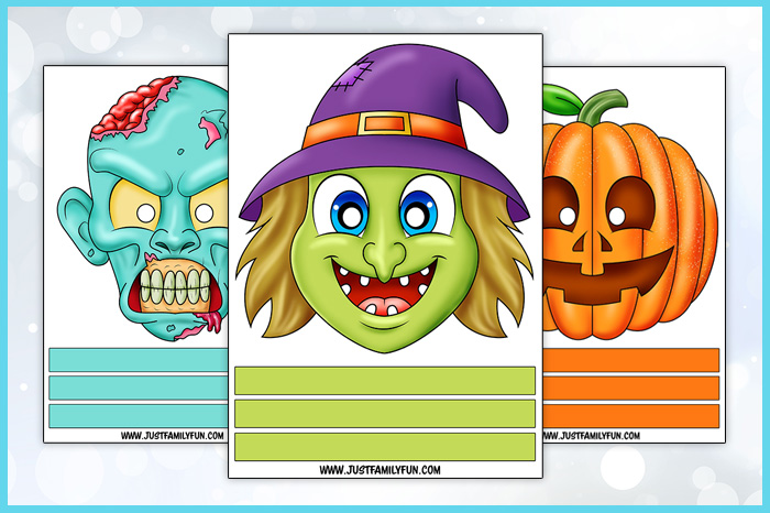 halloween paper mask