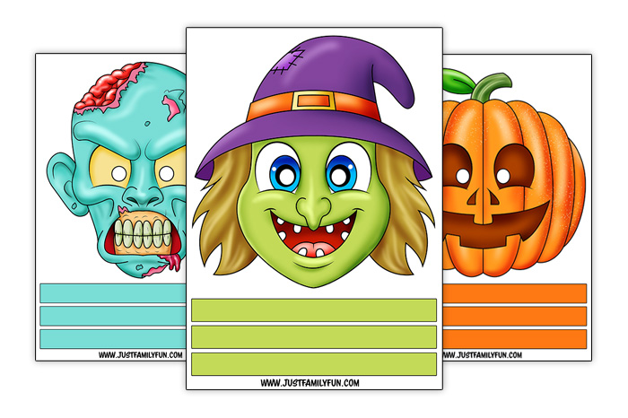 halloween paper mask