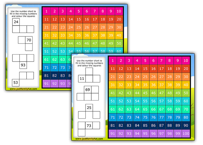 Hundreds Chart Puzzle