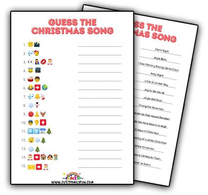 Christmas Song Emoji Quiz