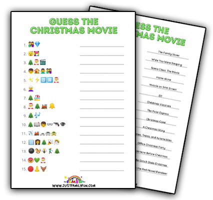 Christmas Movie Emoji Quiz