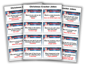 Printable Christmas Cracker Jokes | Just Family Fun