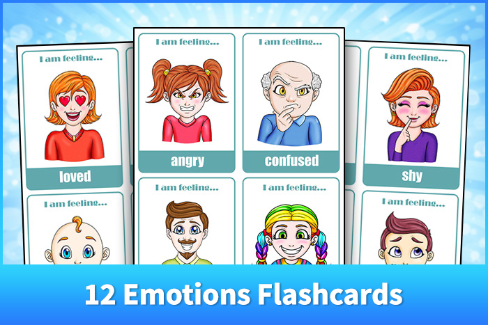 12 Emotions Flashcards