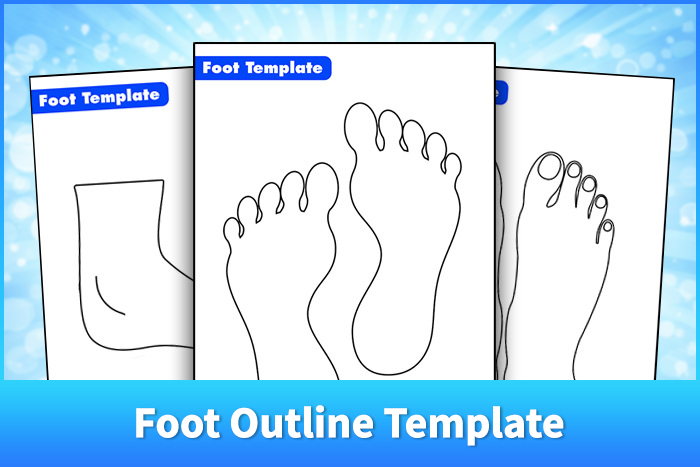 Foot Outline Template