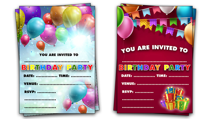 Printable General Party Invitations