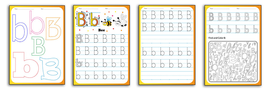 Other activities using the letter b
