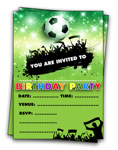 Football Party Invitations