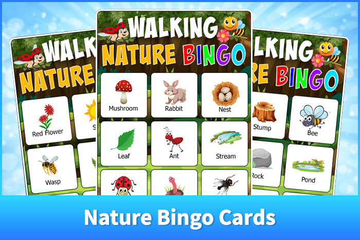 Nature Bingo Cards