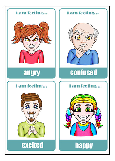 emotion flashcards autism