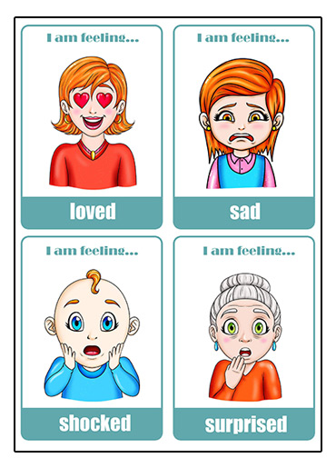 12 Free Printable Emotions Flashcards | Just Family Fun