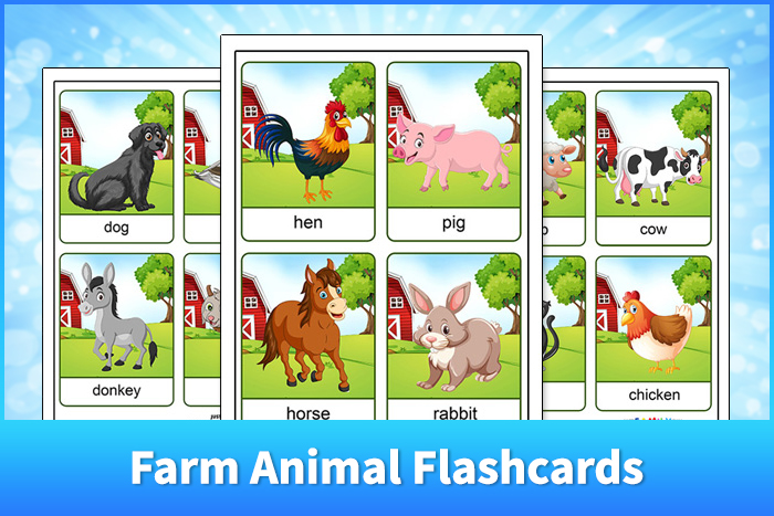 Farm Animal Flashcards
