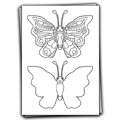 printable pictures of butterflies