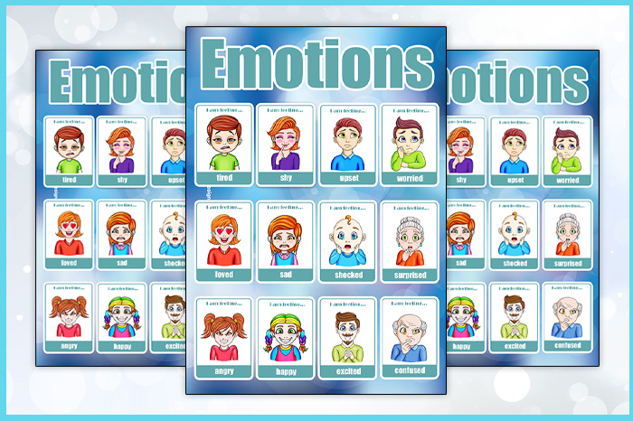 emotion faces printable