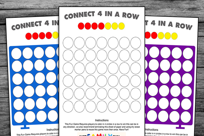 connect 4 in a row