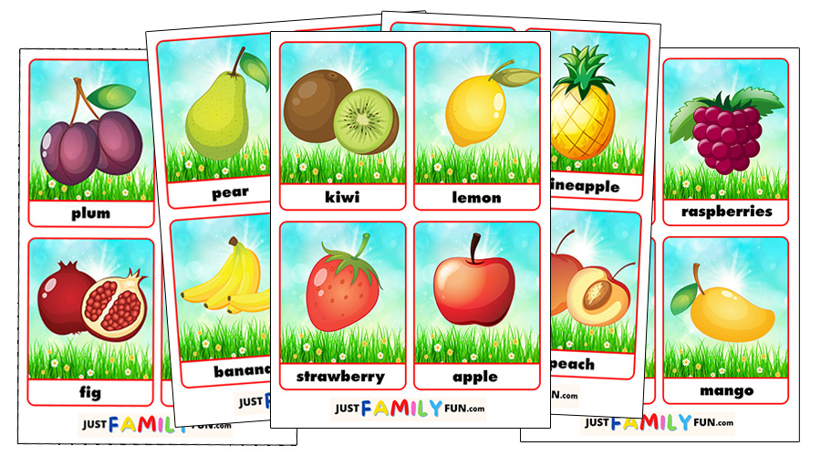 Fruit Flashcards 