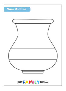 Download Vase Template PDF Free Printable Download Vase Template PDF Free Printable