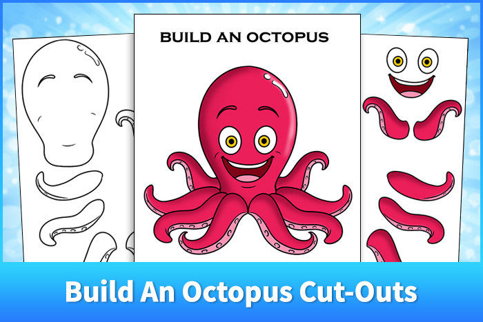 Build An Octopus Cut-Outs