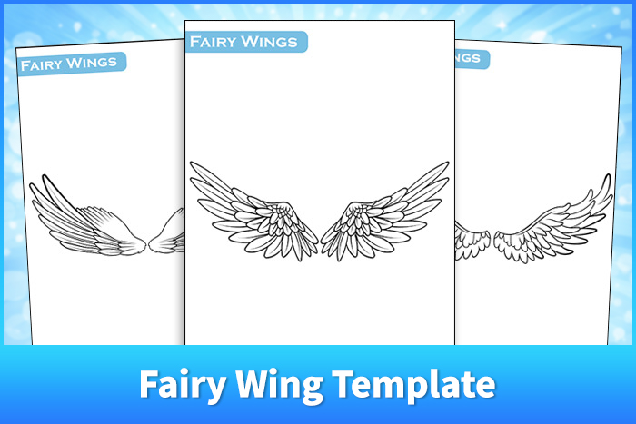 Fairy Wing Template