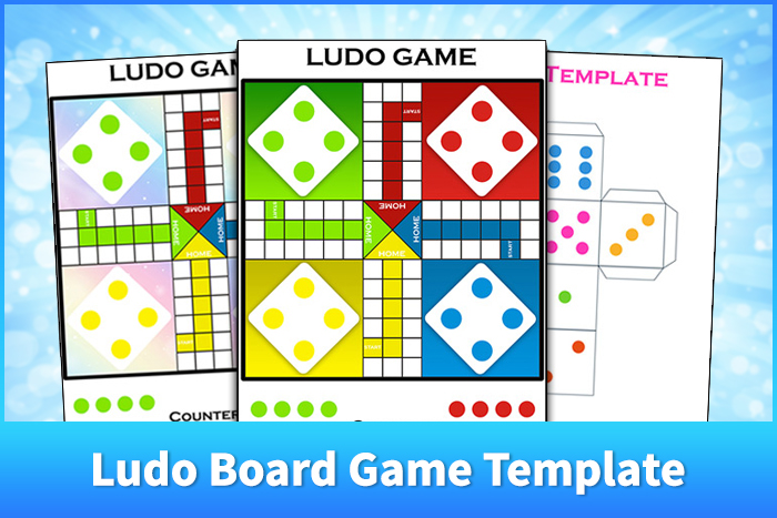 Ludo Board Game Template